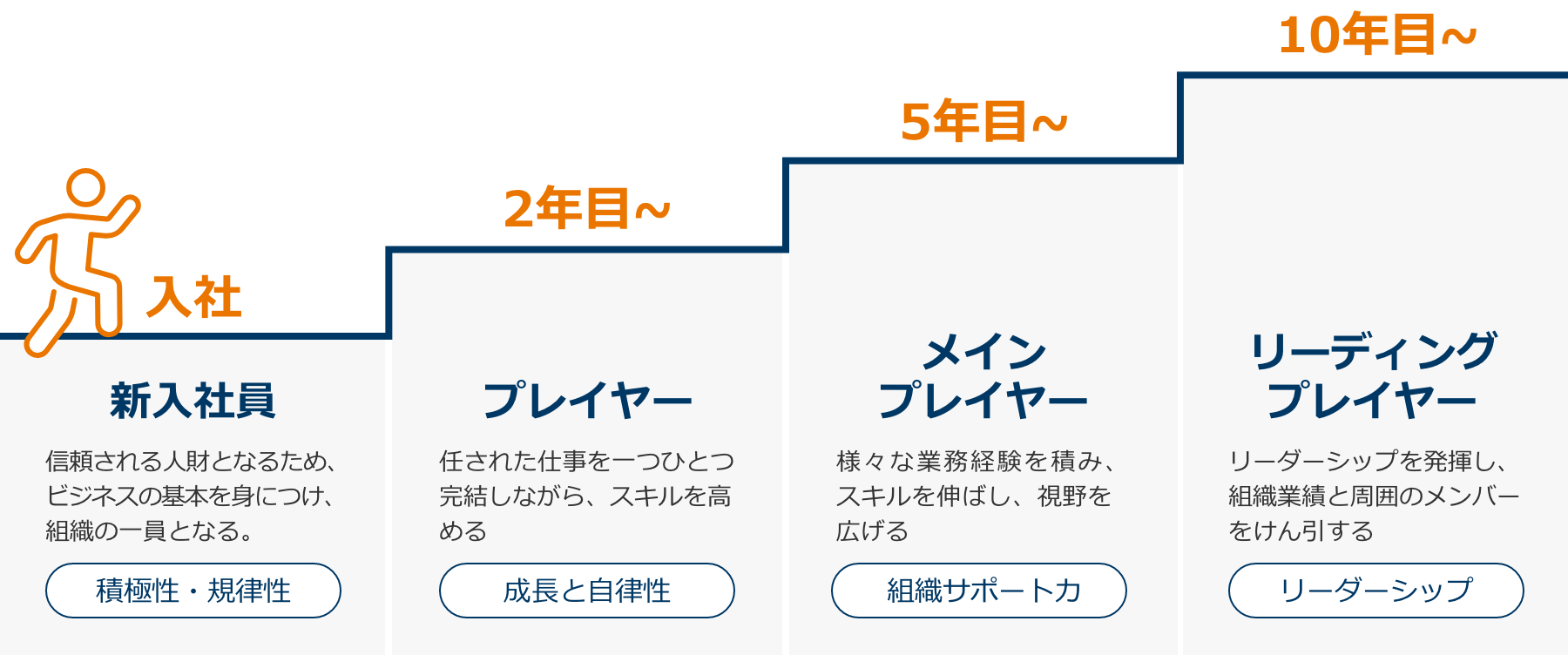 キャリアパスのイメージ